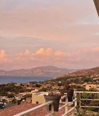 Isula Piana Avec Vue Panoramique Et Montagnes, 40m De Terrasse