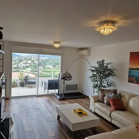 شقة Isula Piana Avec Vue Panoramique Et Montagnes, 40m De Terrasse *