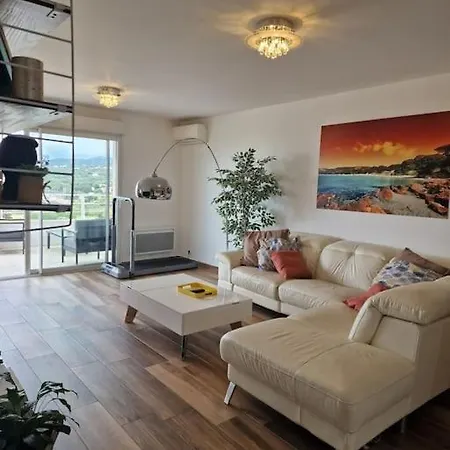 شقة Isula Piana Avec Vue Panoramique Et Montagnes, 40m De Terrasse LʼÎle-Rousse
