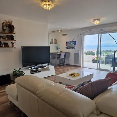 شقة Isula Piana Avec Vue Panoramique Et Montagnes, 40m De Terrasse LʼÎle-Rousse