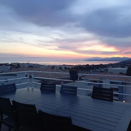 Isula Piana Avec Vue Panoramique Et Montagnes, 40m De Terrasse * LʼÎle-Rousse