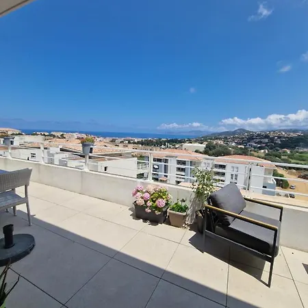 Isula Piana Avec Vue Panoramique Et Montagnes, 40m De Terrasse