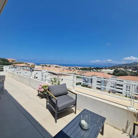 Isula Piana Avec Vue Panoramique Et Montagnes, 40m De Terrasse