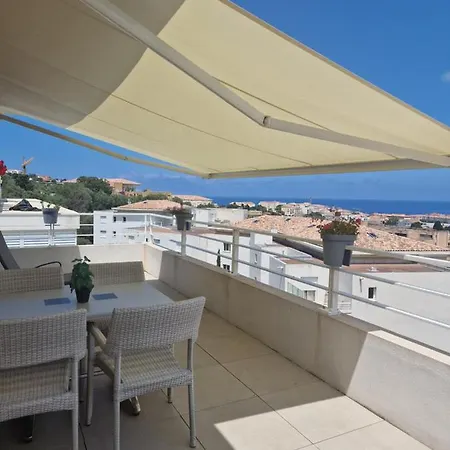 Isula Piana Avec Vue Panoramique Et Montagnes, 40m De Terrasse شقة