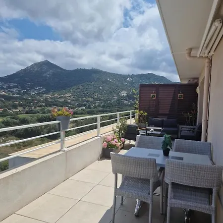 Isula Piana Avec Vue Panoramique Et Montagnes, 40m De Terrasse *
