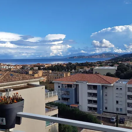 Isula Piana Avec Vue Panoramique Et Montagnes, 40m De Terrasse شقة *